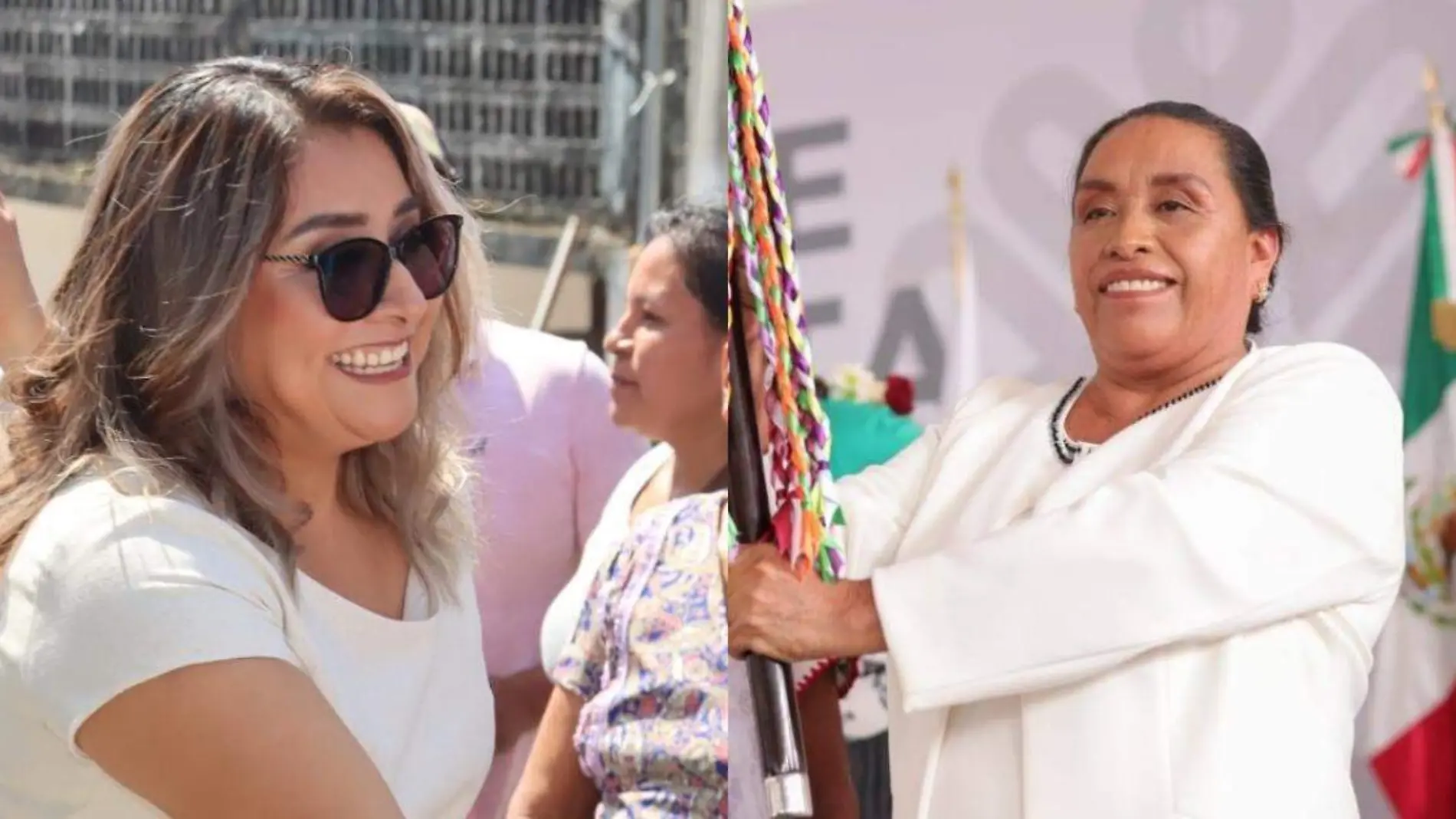 Araceli Gaspar Cruz (Izq.) y Petra Morales, rompen con años de tradición machista